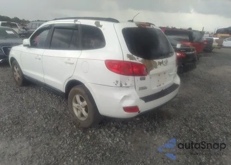 2008 Hyundai Santa Fe Gls z USA, uszkodzony, nr VIN 5NMSG13D88H217445